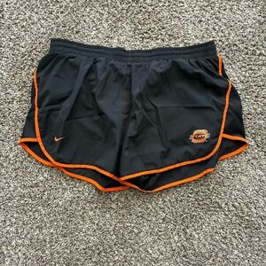 Nike Oklahoma State Cowboys Women's Large Black Track Running Shorts